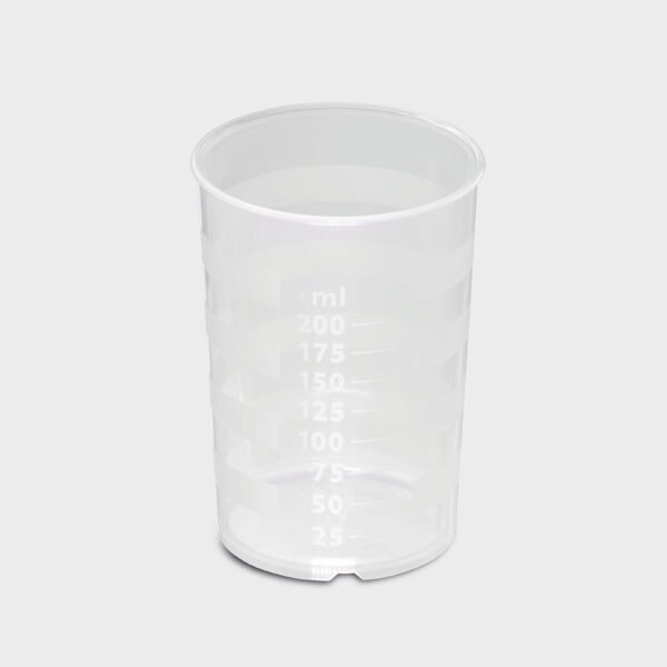 melinip Schnabelbecher standard Unterteil 200 ml farblos-natur - 10Stk.