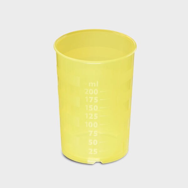 melinip Schnabelbecher standard Unterteil 200 ml gelb - 10Stk.