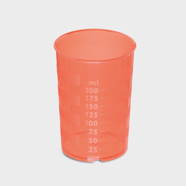 melinip Schnabelbecher standard Unterteil 200 ml rot - 10Stk.