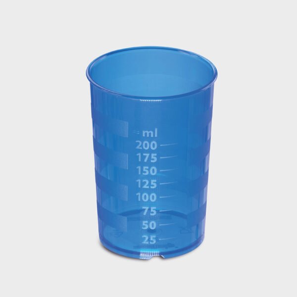 melinip Schnabelbecher standard Unterteil 200 ml blau - 10Stk.
