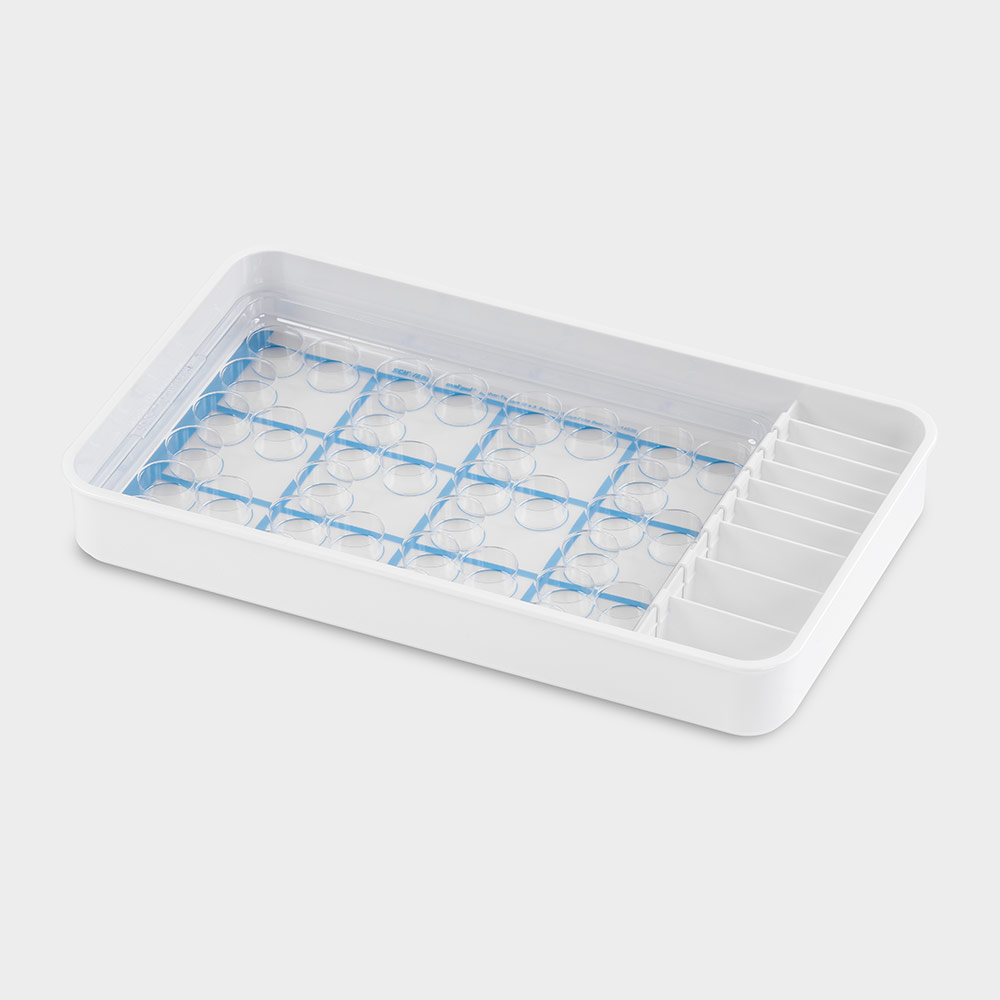 melipul Becher-Tablett 12x3 VF-43 mit 9 variablen Fächern 1 melipul Becher-Tablett 12x3 VF-43 mit 9 variablen Fächern