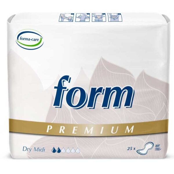 forma-care form premium dry midi, 4x25 Stk.