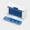 melipul Medikamenten-Dosierer XL-8 für 1 Woche mit blauen 7 MW-Dispenser 8 Fächer