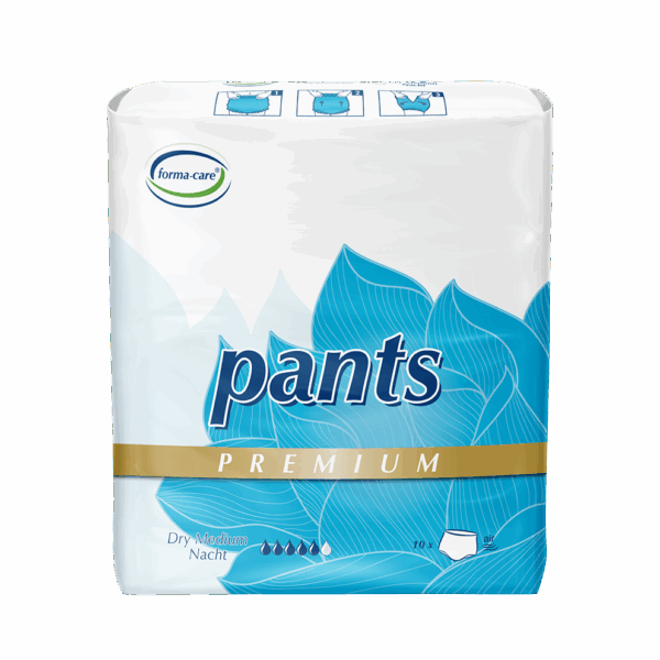 Forma-Care pants premium dry Medium Nacht, 8x10Stk.
