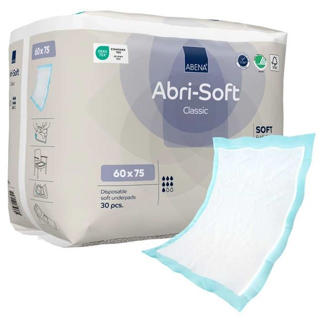 ABENA ABRI-SOFT CLASSIC 60x75cm - 120Stk. 2 ABENA ABRI-SOFT CLASSIC 60x75cm - 120Stk. – Bild 2