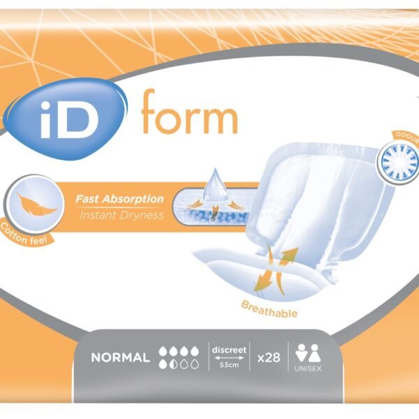 iD Form Normal discreet 4x28, Size 1, 4x28 St/Krt., grau – Bild 4