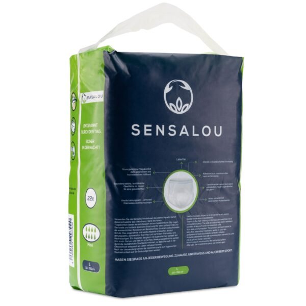 Sensalou Erwachsener Stoffwindeln Groesse L PZN 15611235 WH100L0022 inkoversand