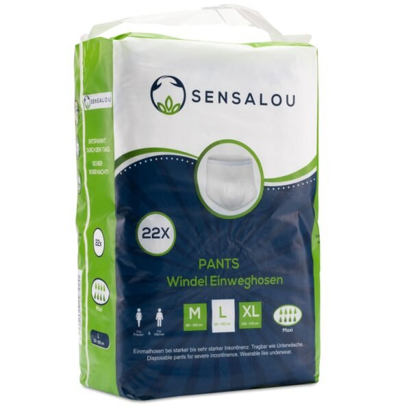 Sensalou Erwachsener Windel Groesse L PZN 15611235 WH100L0022 inkoversand