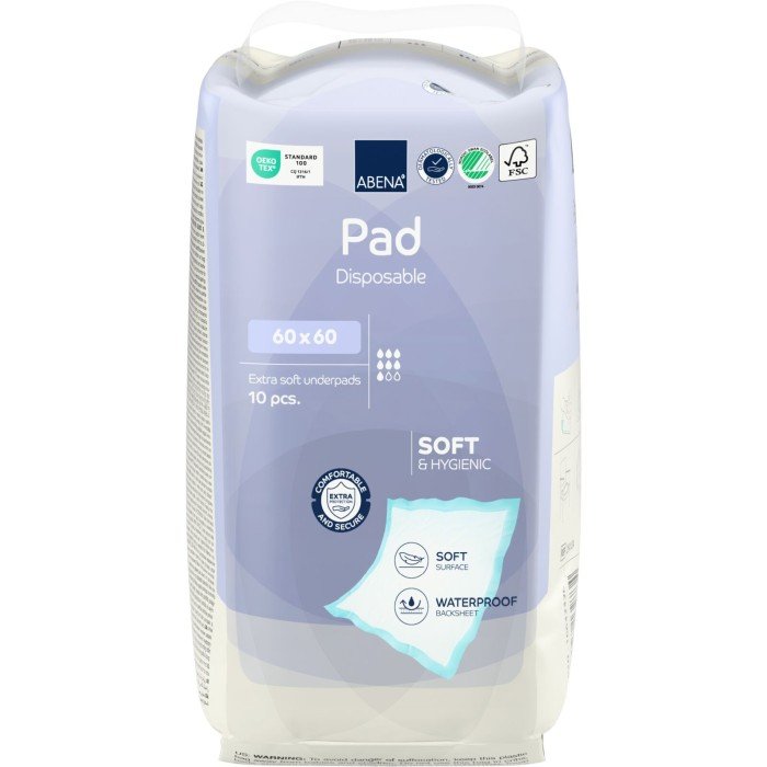 ABENA PAD EXTRA SOFT 60x60cm - 80Stk. 1 ABENA PAD EXTRA SOFT 60x60cm - 80Stk.