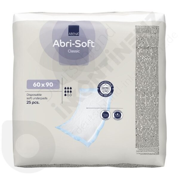 ABENA ABRI-SOFT CLASSIC 60x90cm - Soft Flockenunterlage - 100Stk.