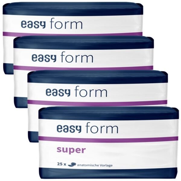 Forma-Care Easy Form SUPER TBS - atmungsaktive Inkontinenzvorlagen - 4x25 (100) St. Karton – Bild 2