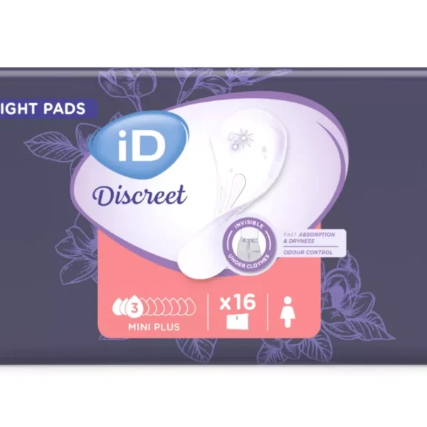 iD Discreet Light Mini Plus, 3 Tropfen, rosa (288 Stück)