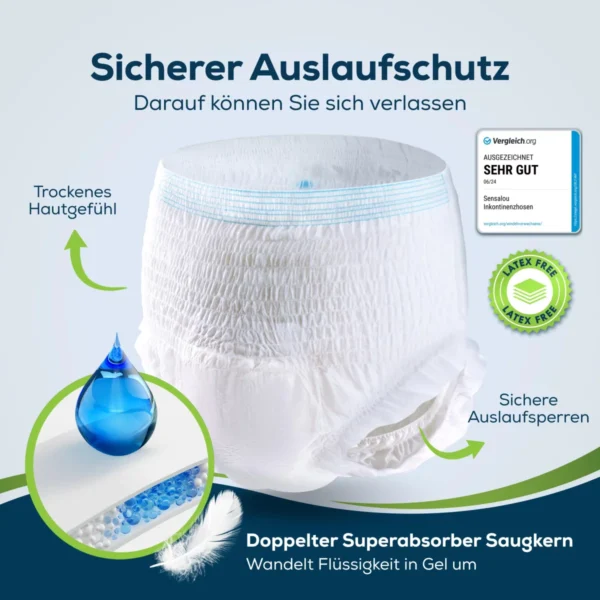 SENSALOU Pants Einweghose maxi S (22Stk.) – Bild 2