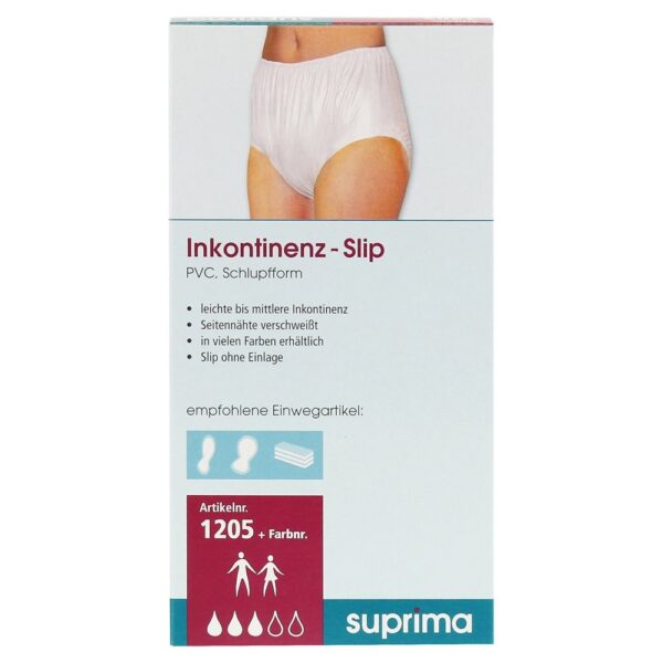 Suprima PVC-Slip Schlupfform bei Inkontinenz 11 pvc slip suprima 1205 inko versand