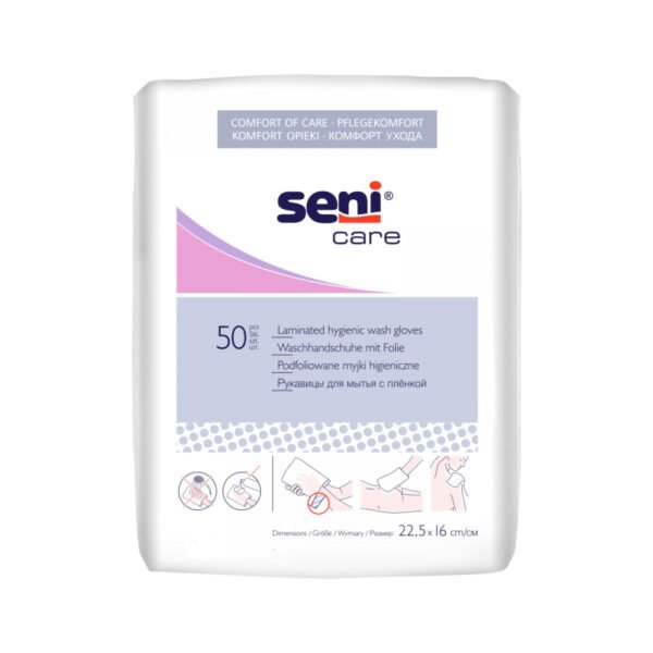 Seni Care Waschhandschuhe (Foliert)